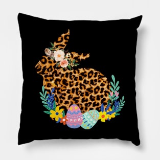 Cute Rabbit Leopard, Bunny Easter Cute, Rabbit Leopard Pillow