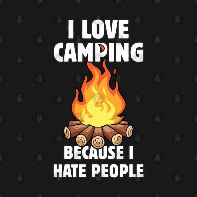 I love camping by ZombieNinjas
