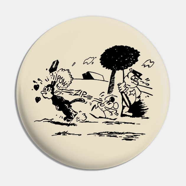 Krazy Kat Pin by tumbpel