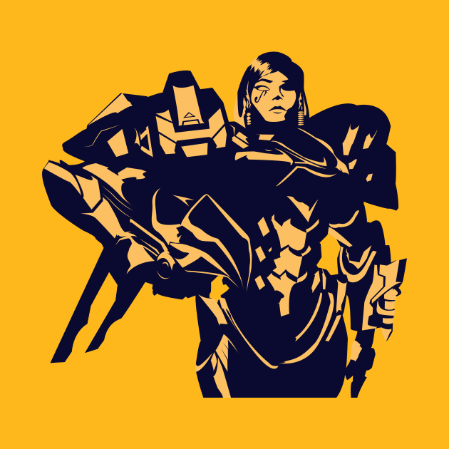 Overwatch - Pharah by Thephantomtollboy