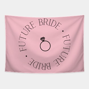 Future Bride Engaged Tapestry