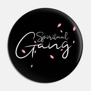 Spiritual Gang yoga design Pin