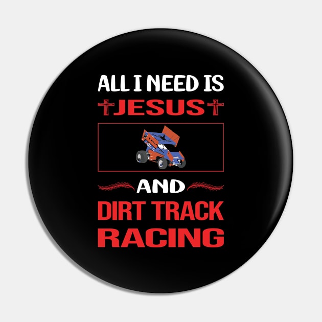 Funny Jesus Dirt Track Racing Pin by lainetexterbxe49