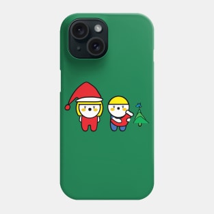 Merry Christmas from twins Phone Case