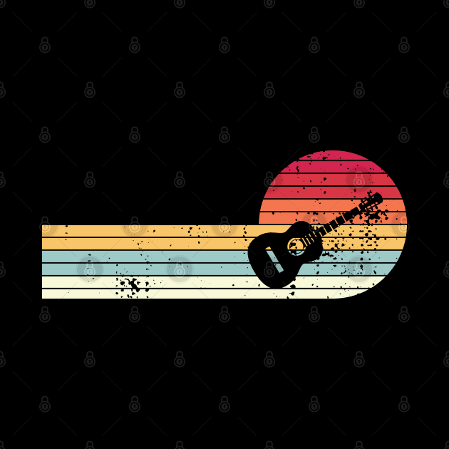 Vintage Sunset Guitar by doogwest