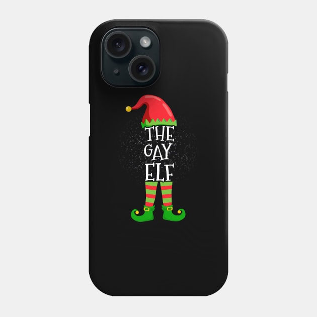 Gay Elf Family Matching Christmas Group Funny Gift Phone Case by silvercoin