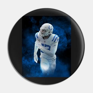 Shaquille Darius Leonard Indianapolis Sports Art Pin