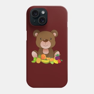 fruit bear sticker Phone Case