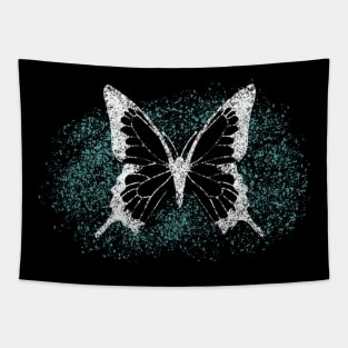 White Butterfly Tapestry