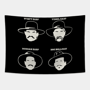 The Earp Brothers and Doc Tapestry