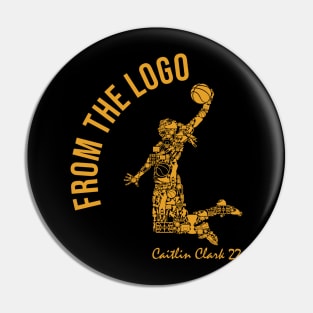 From The Logo 22 Caitlin Clark Pin