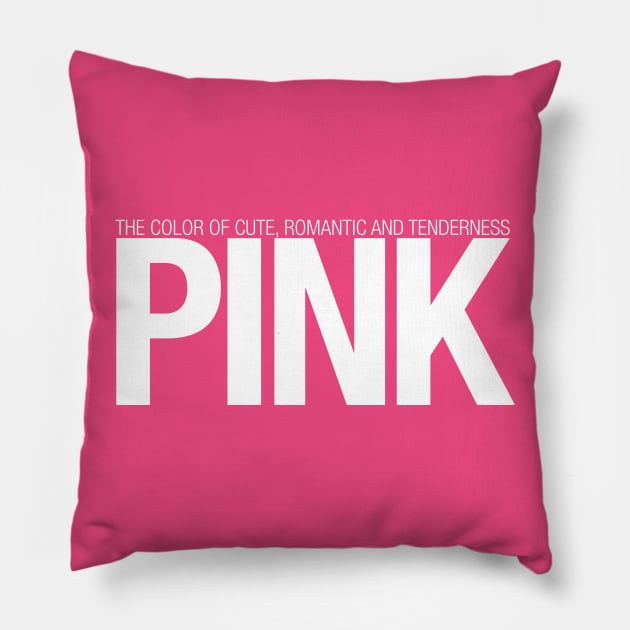 PINK feeling Pillow by RedSheep