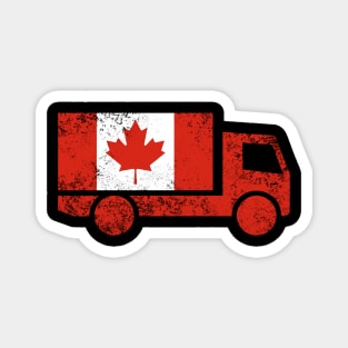 Canada Flag Truck Magnet