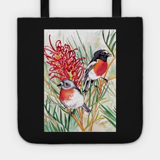 Scarlet Robins Tote