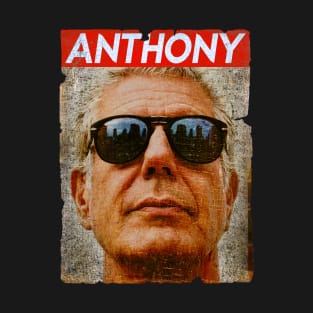 Anthony Bourdain ⚡ ☠💀 ϟ T-Shirt