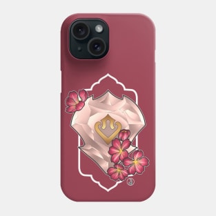 Dancer from FF14 Job Crystal with Flowers T-Shirt Phone Case