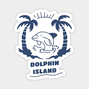 Dolphin Island Magnet