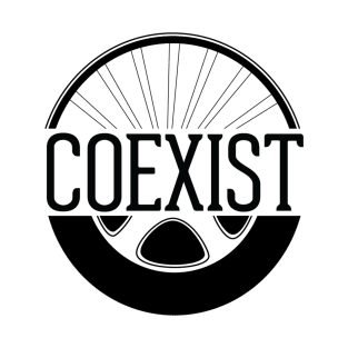 COEXIST TEE BLACK LOGO (VARIOUS COLORS) T-Shirt