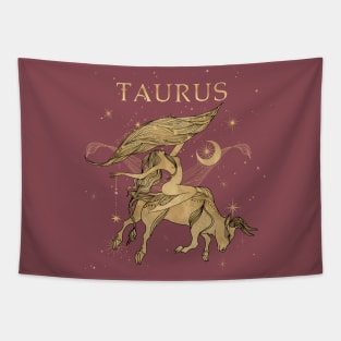 Taurus zodiac sign Tapestry
