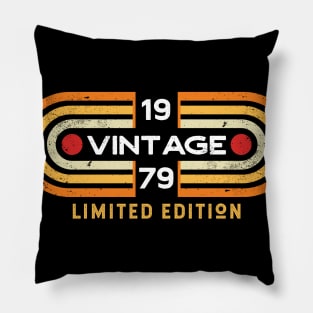 Vintage 1979 | Retro Video Game Style Pillow