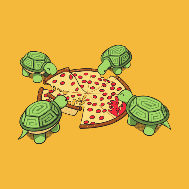 Hungry  Hungry Turtles by manikx