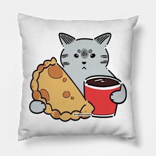 Lunch Cat Pillow