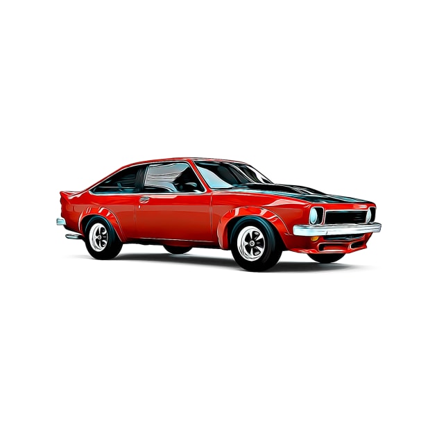 Holden Torana Cartoon by Auto-Prints