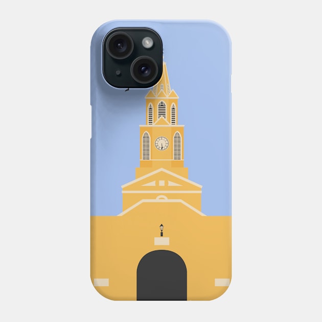 Clock Tower, Cartagena, Colombia Phone Case by lymancreativeco