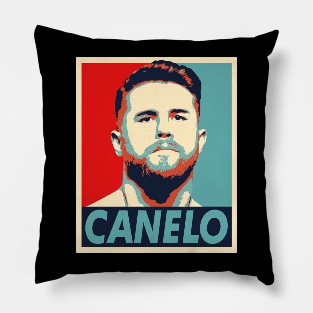 Canelo Hope Poster Pillow by SmithyJ88