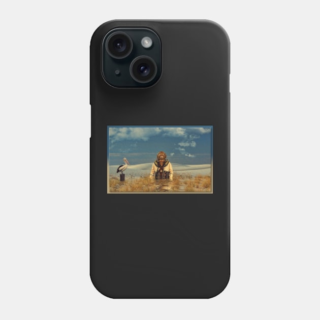 The Deep Desert Diver Phone Case by rgerhard