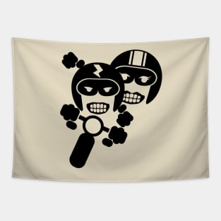 Motorcycle pair Decal V.1 Tapestry