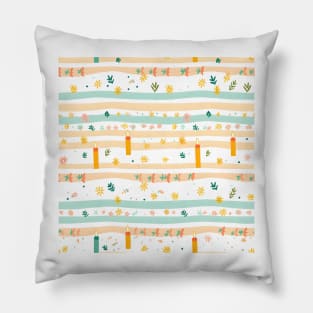 Happy Birthday Party Celebration Pattern 10 Pillow