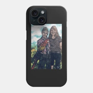 Mother and daughter fun Phone Case