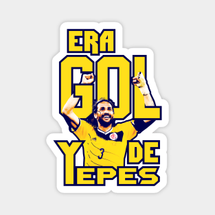 Era gol de Yepes Magnet