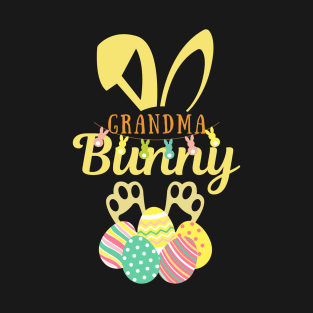 Grandma Bunny Happy Easter Bunny T-Shirt