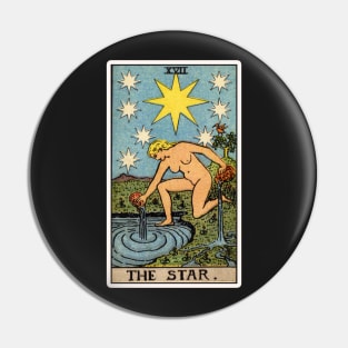 XVII. The Star Tarot Card Pin