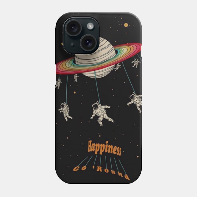 Happiness go round Phone Case by UNIQUESHOP