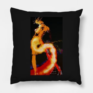 Fire element Robot Pillow