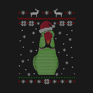 green alexandrine ugly christmas T-Shirt