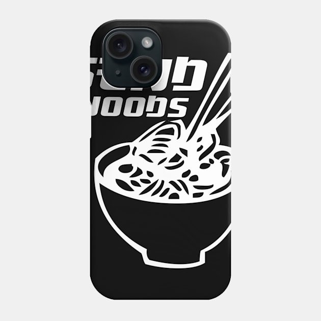 Japanese Ramen Noodles Gift Print Kawaii Anime Send Noods Print Phone Case by Linco