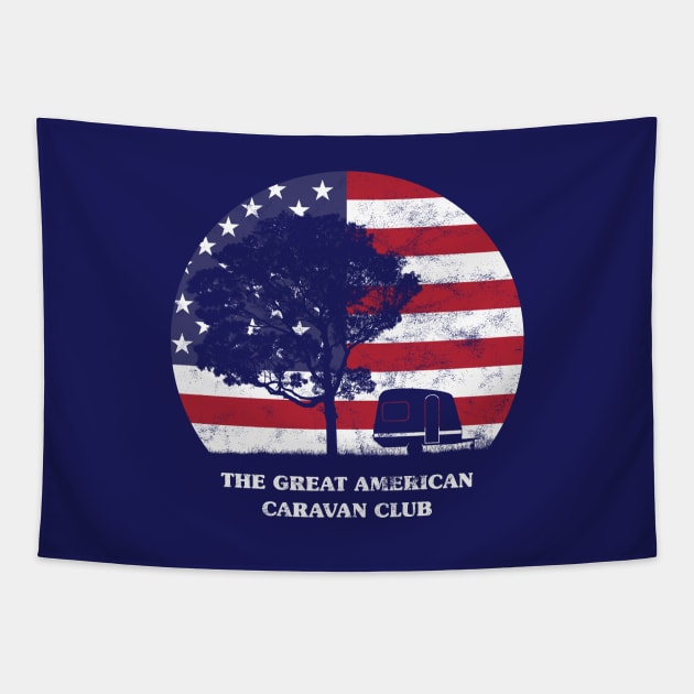 The great American caravan club Tapestry by iamstuckonearth