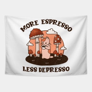 More espresso less depresso Tapestry