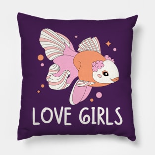 Lesbian-only girls Pillow