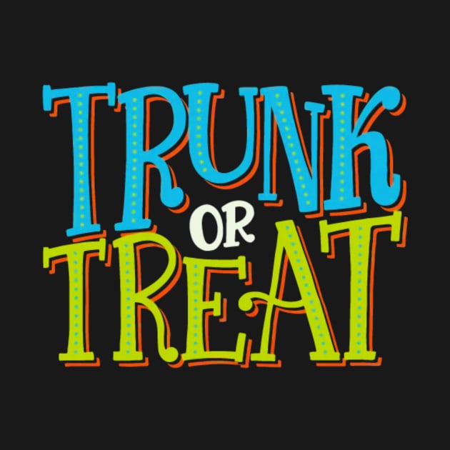 Trunk or Treat Typography by Pieartscreation