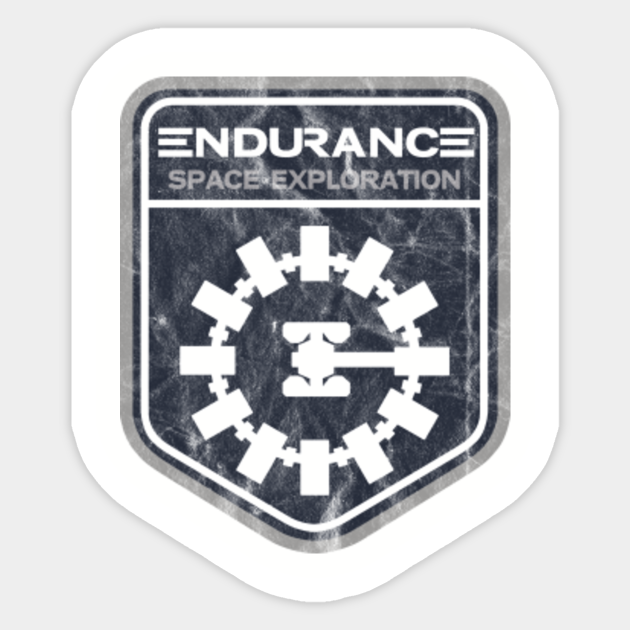 Endurance Space Exploration logo - Interstellar Pegatina TeePublic MX
