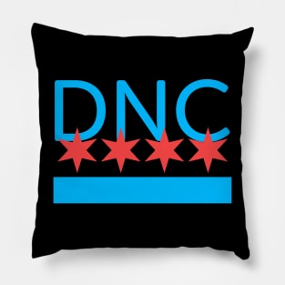 2024 Democratic National Convention Chicago Flag Pillow