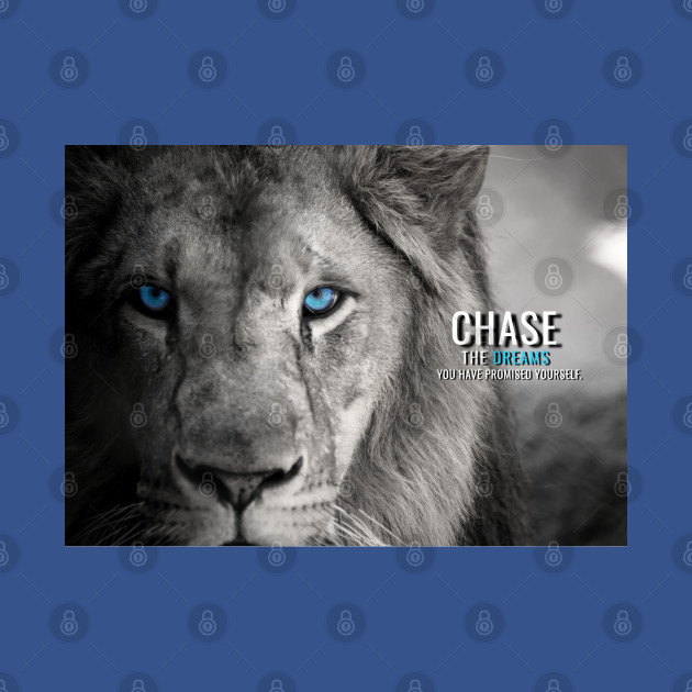 Discover Chase the Dreams - Lion - T-Shirt