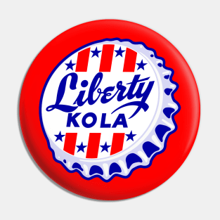 Vintage Liberty Kola Soda Bottlecap Pin
