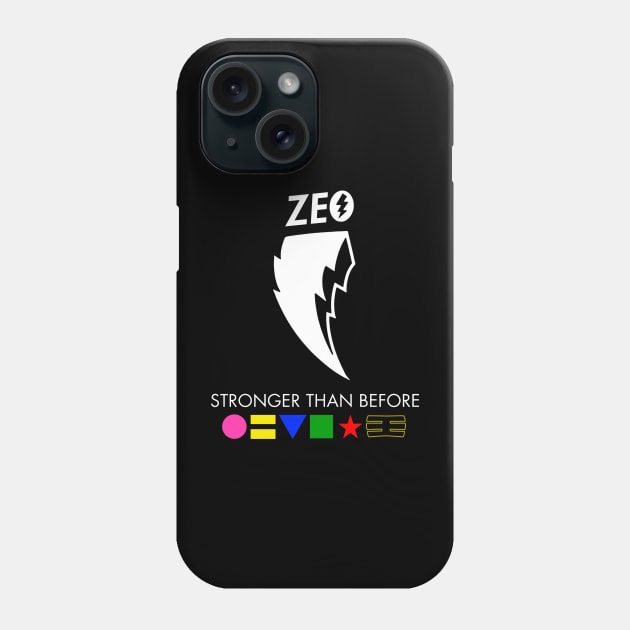 Power Rangers ZEO: Stronger than before Phone Case by projectwilson