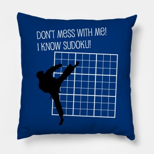 Sudoku master Pillow